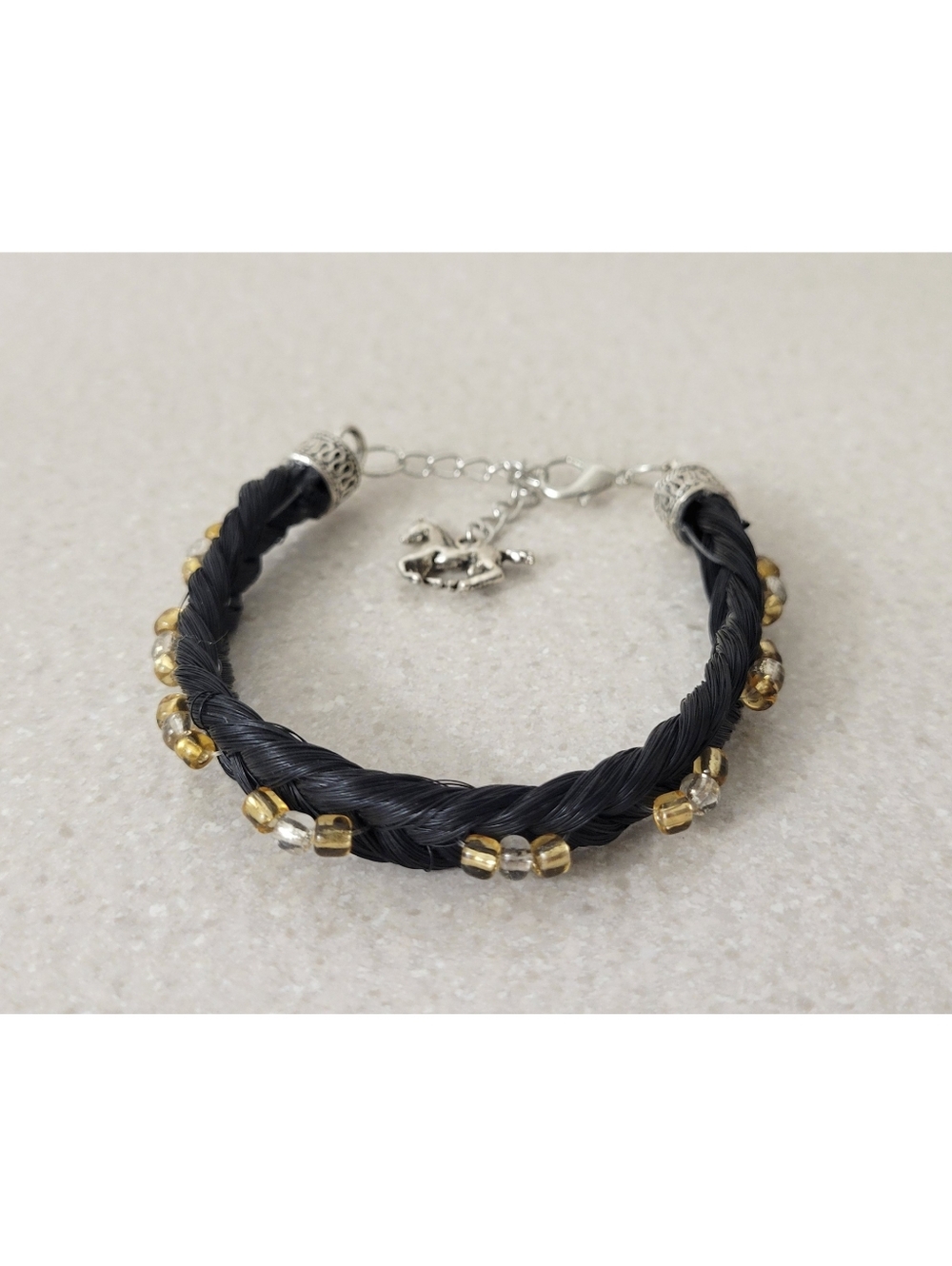 Horse Hair | Beaded Bracelet